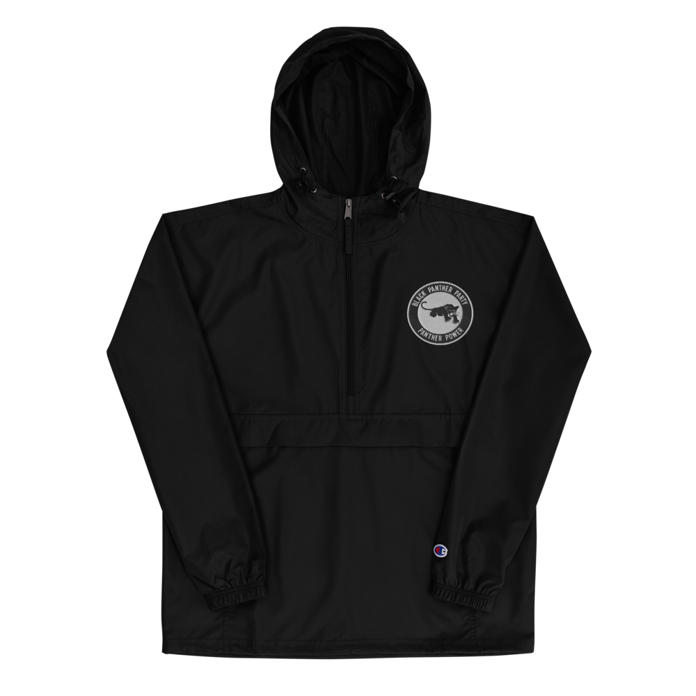 Black Panther Party Embroidered Champion Pullover Jacket