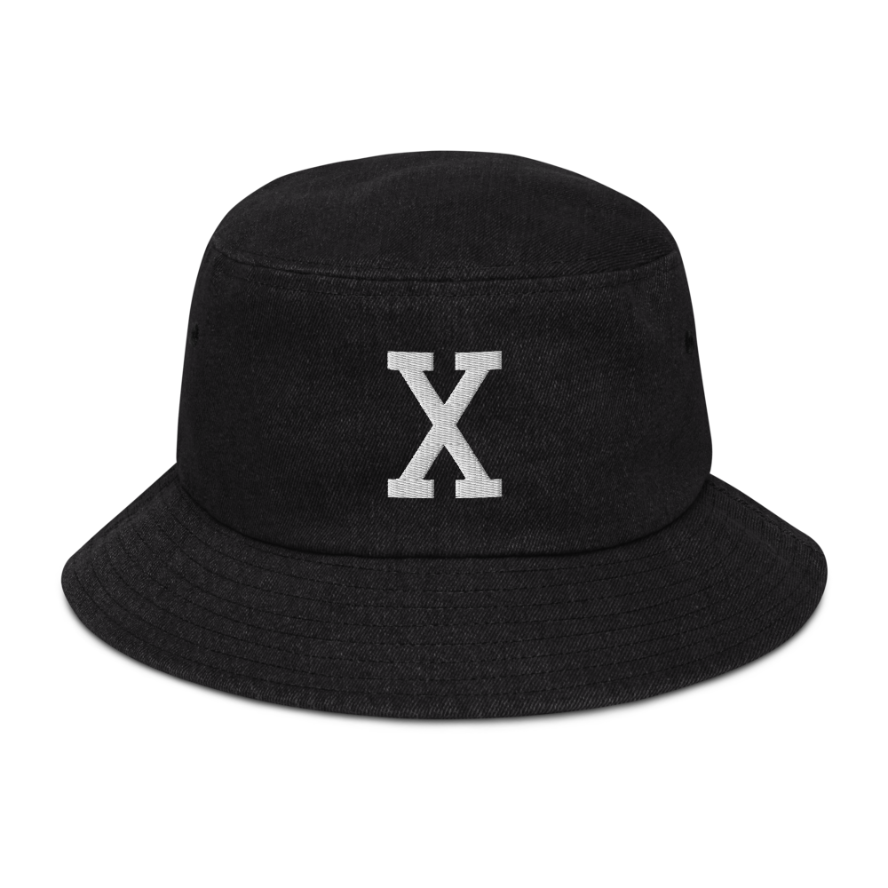 Classic Malcolm X Denim Bucket Hat