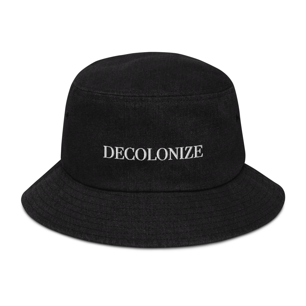 Decolonize Denim Bucket Hat