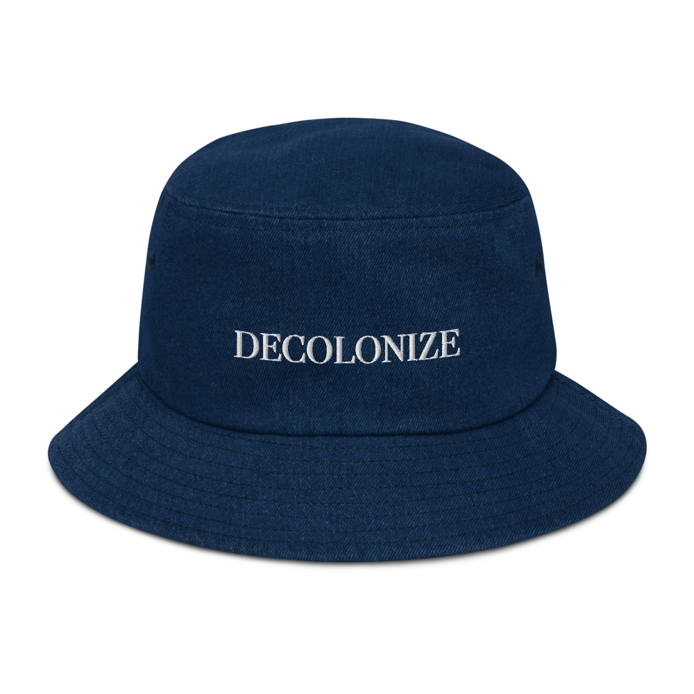 Decolonize Denim Bucket Hat