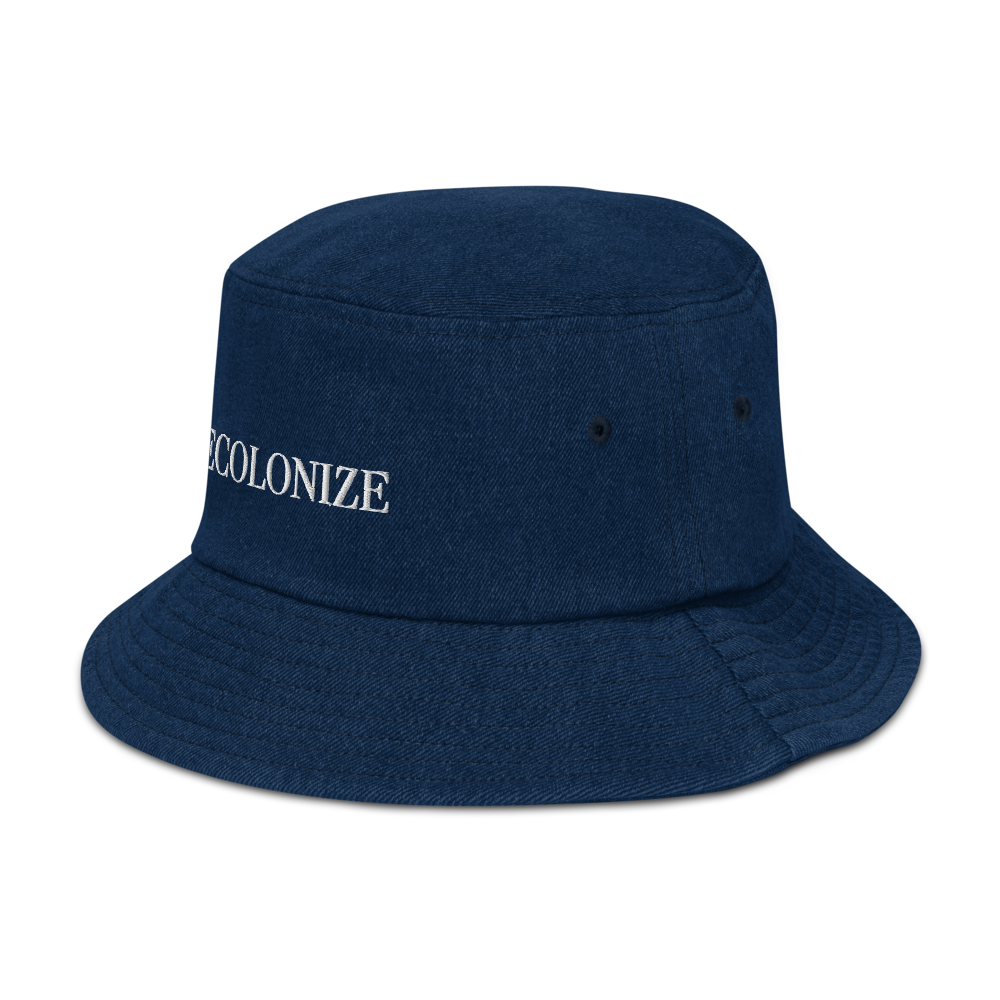 Decolonize Denim Bucket Hat