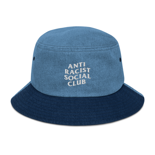 Anti Racist Social Club Denim Bucket Hat