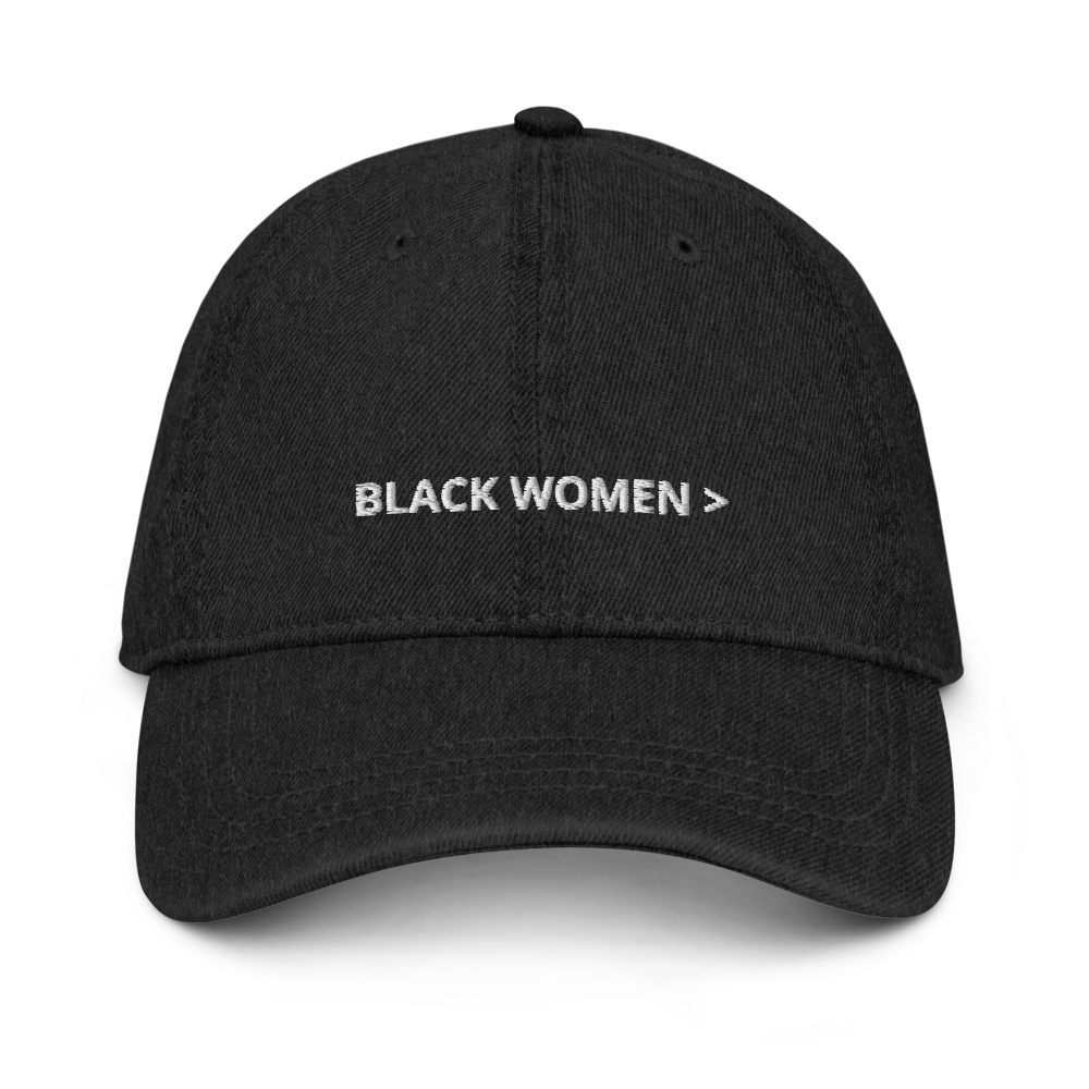 Black Women > Denim Dad Hat