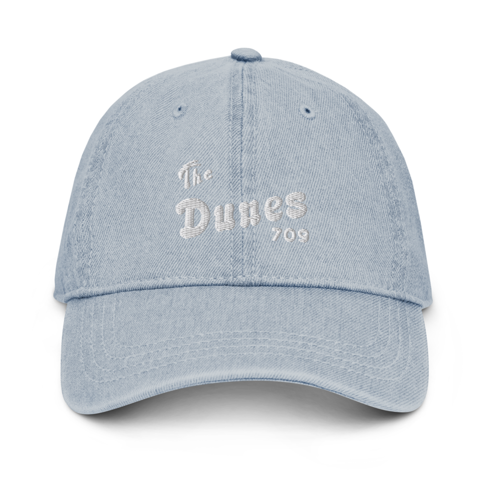 The Dunes Insecure Denim Dad Hat