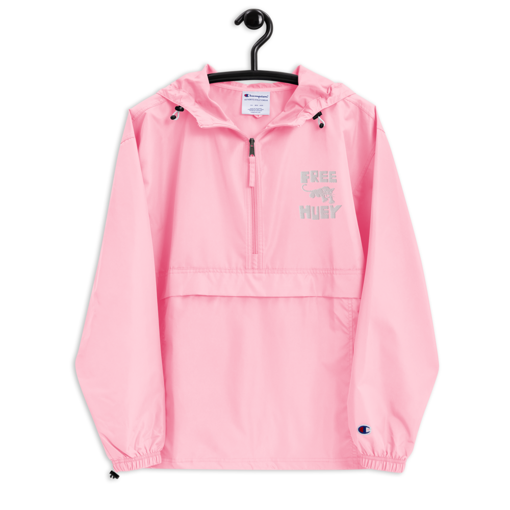 Free Huey Embroidered Champion Pullover Jacket