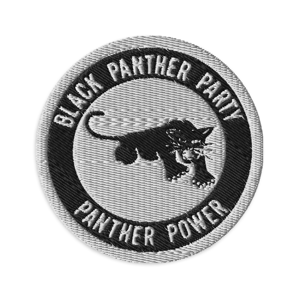 Black Panther Party Embroidered Patch