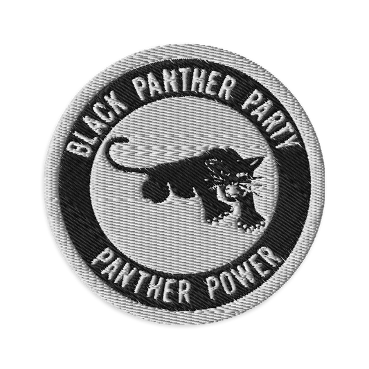 Black Panther Party Embroidered Patch