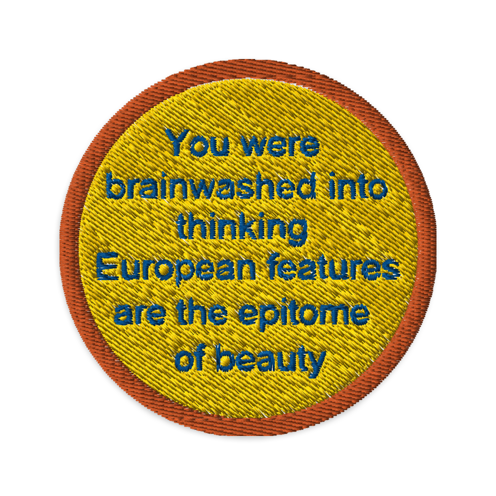 Brainwashed Embroidered Patch