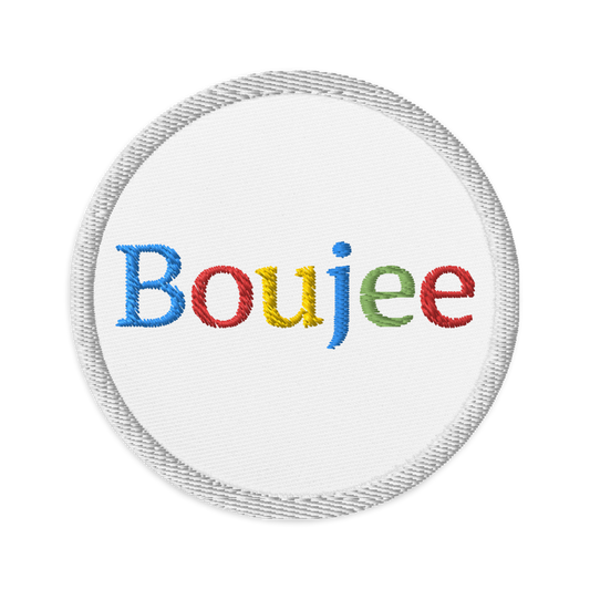 Boujee Embroidered Patch
