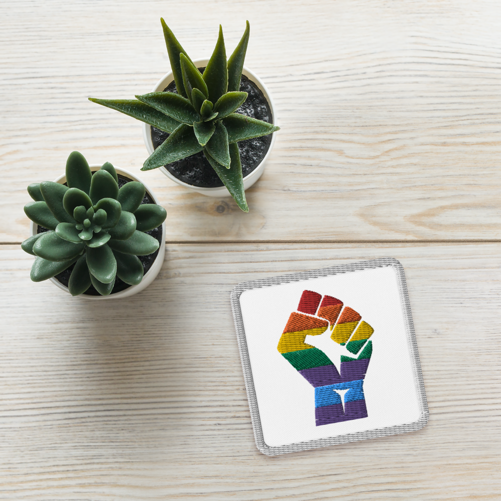 Black Power Pride Embroidered Patch