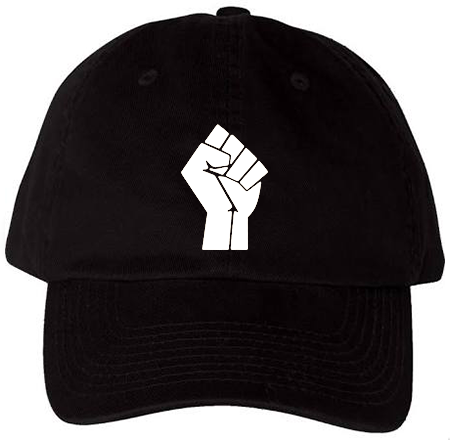 Black Power Dad Hat