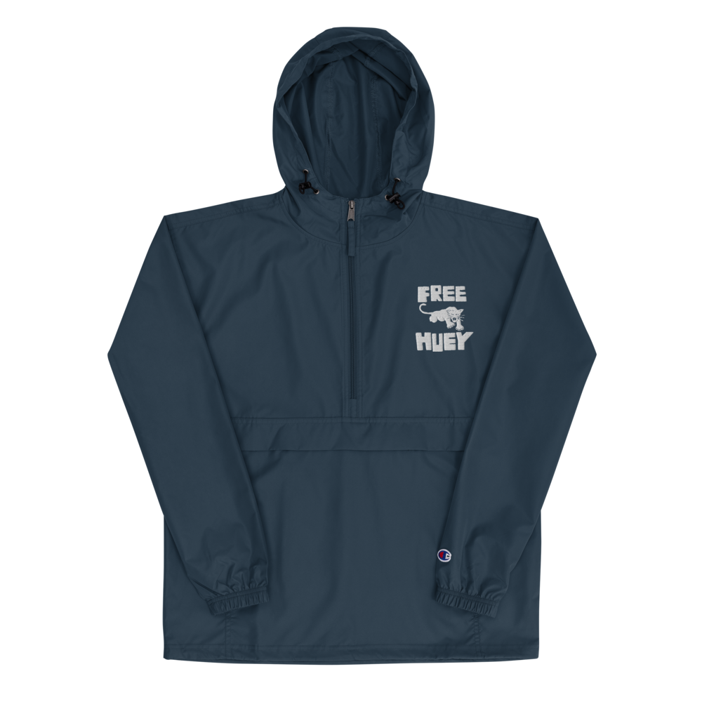 Free Huey Embroidered Champion Pullover Jacket