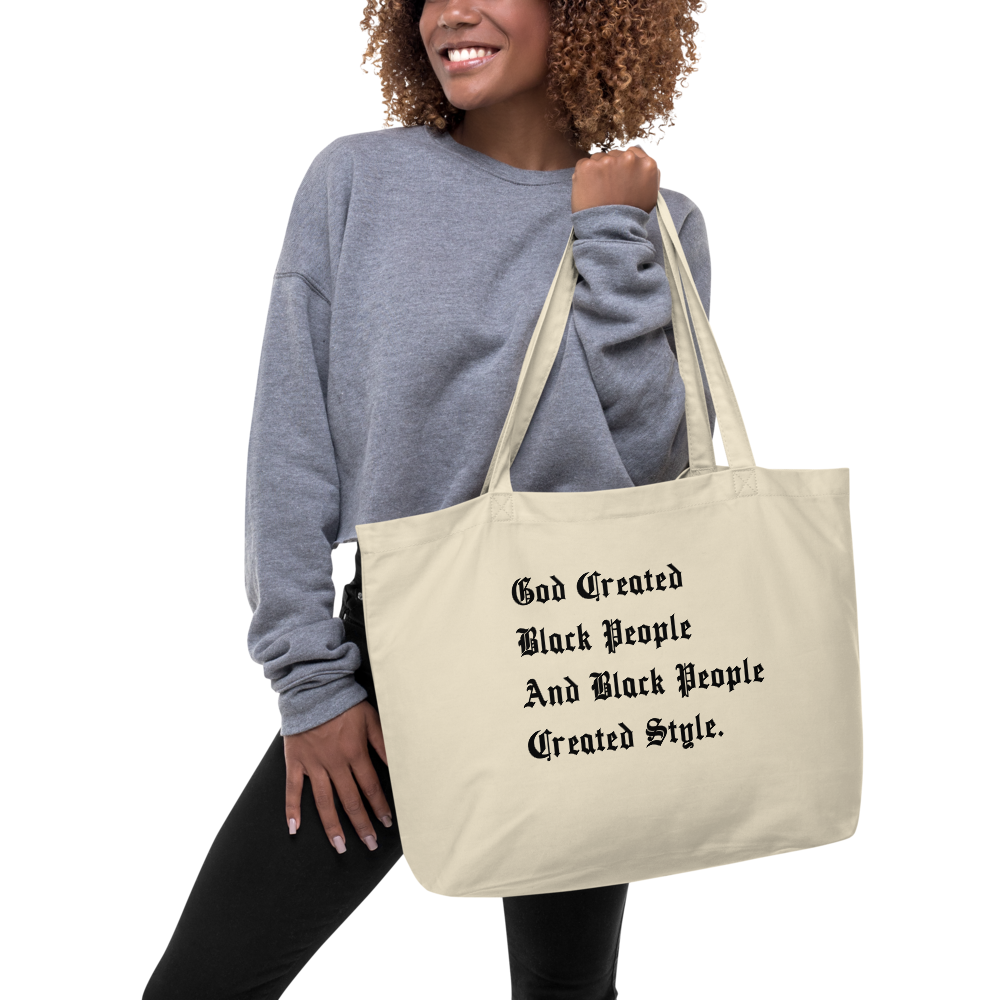 Black People Created Style Eco Tote