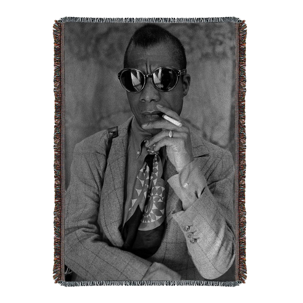 James Baldwin Woven Blanket