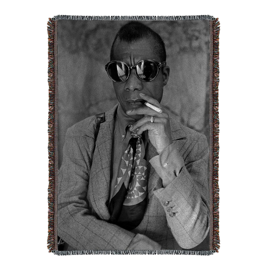 James Baldwin Woven Blanket