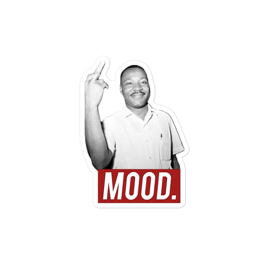 Martin Luther King Mood Sticker