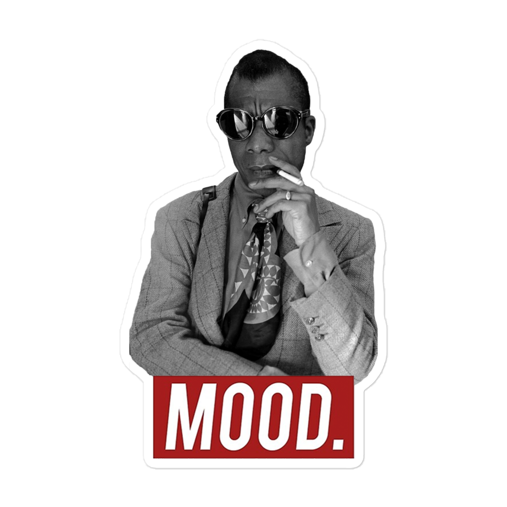 James Baldwin Mood Sticker