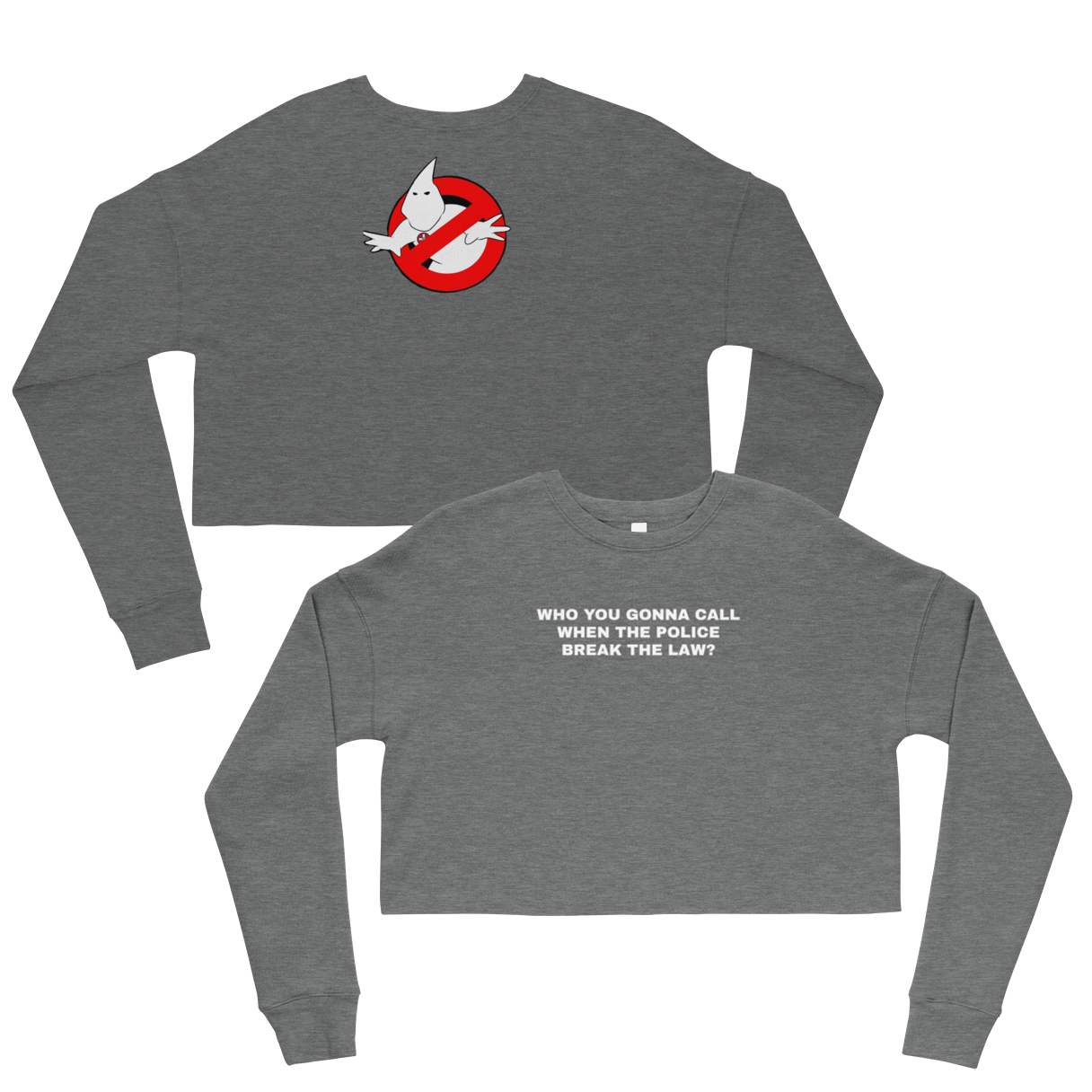 KKK Ghostbusters Cropped Sweatshirt