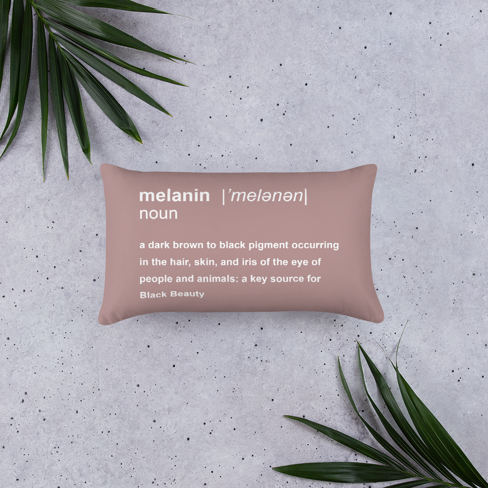 Melanin Definition Pillow