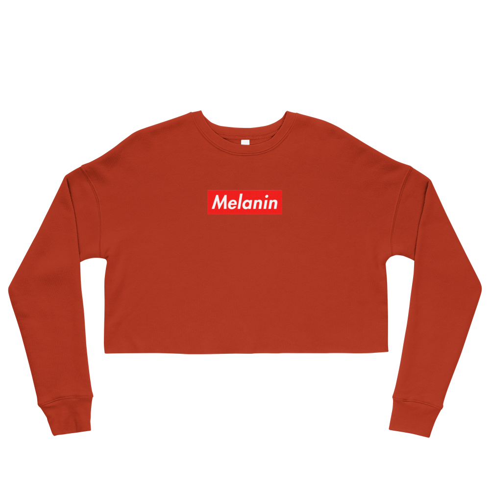 Melanin Supreme Cropped Sweatshirt