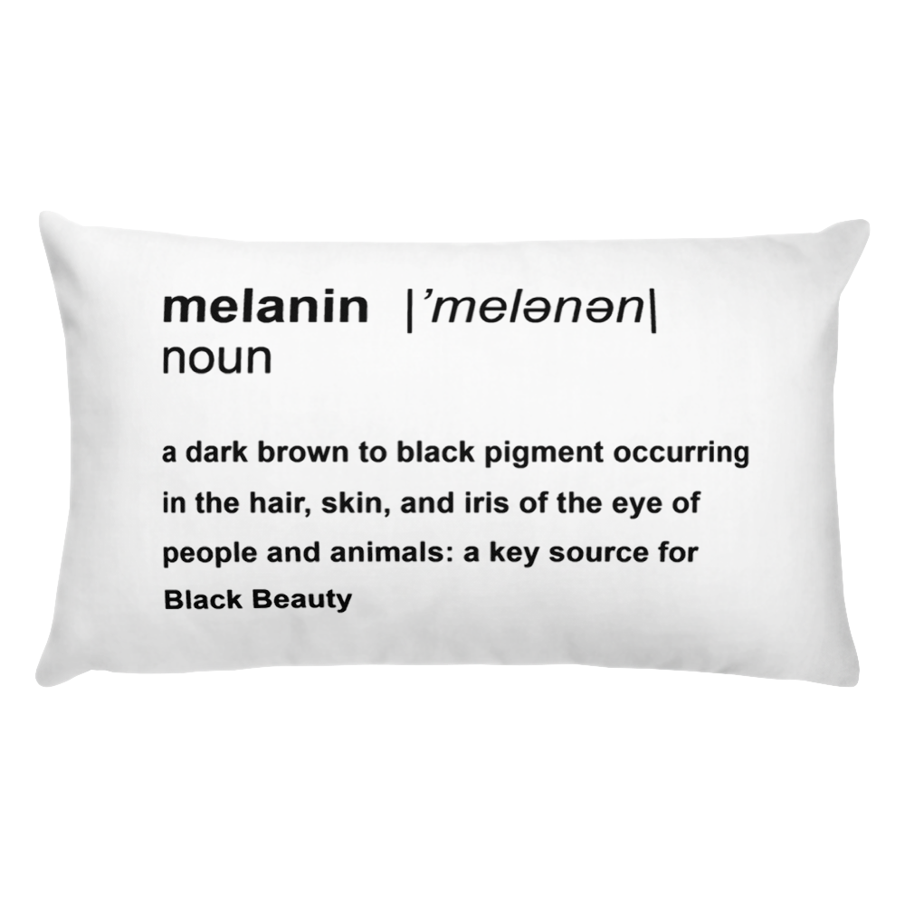 Melanin Definition Pillow