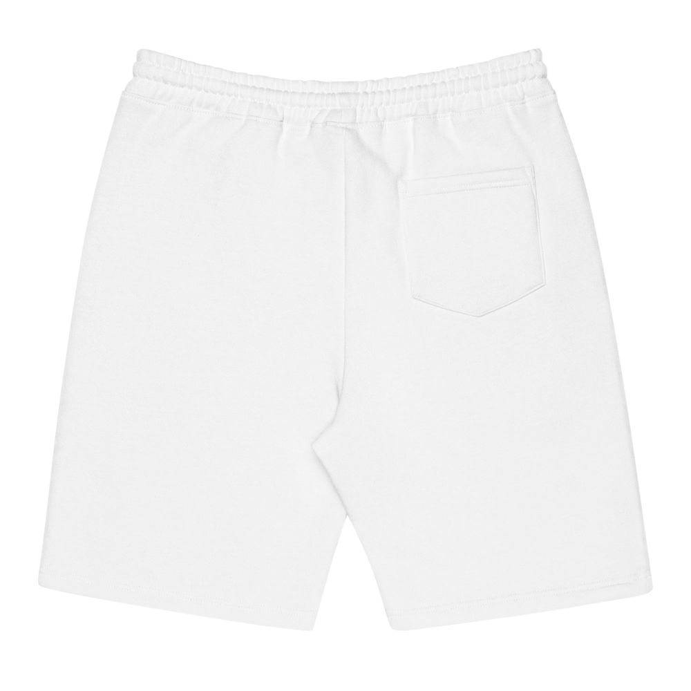 Unapologetically Black Embroidered Fleece Shorts