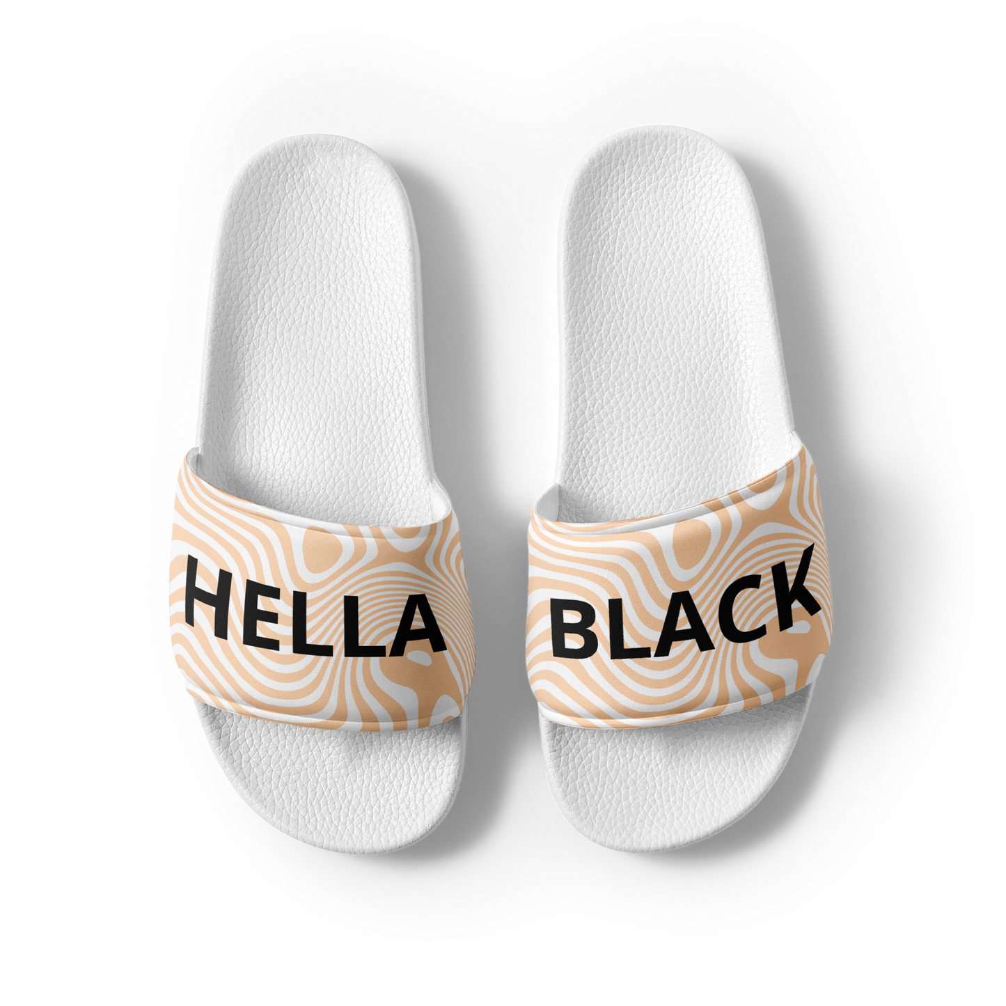 Hella Black Men's Slide Sandals