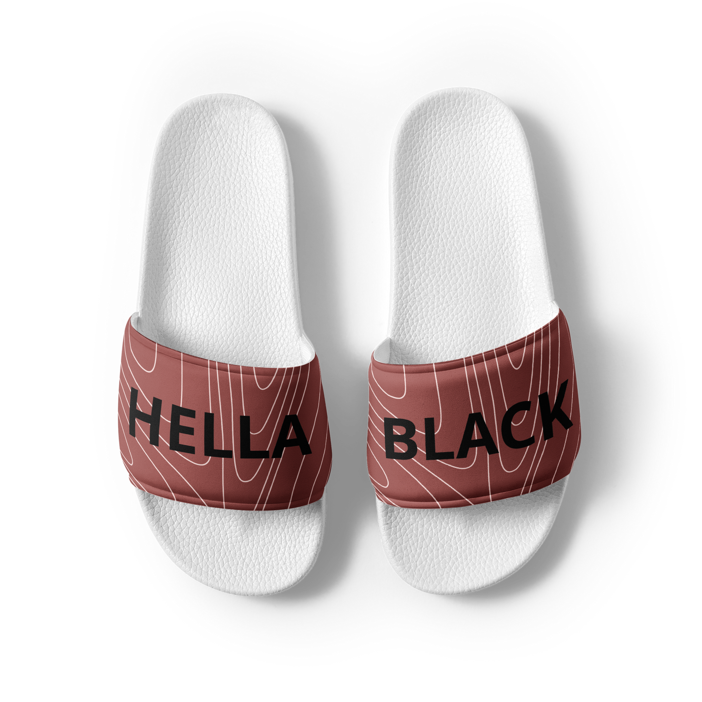 Hella Black Men's Slide Sandals