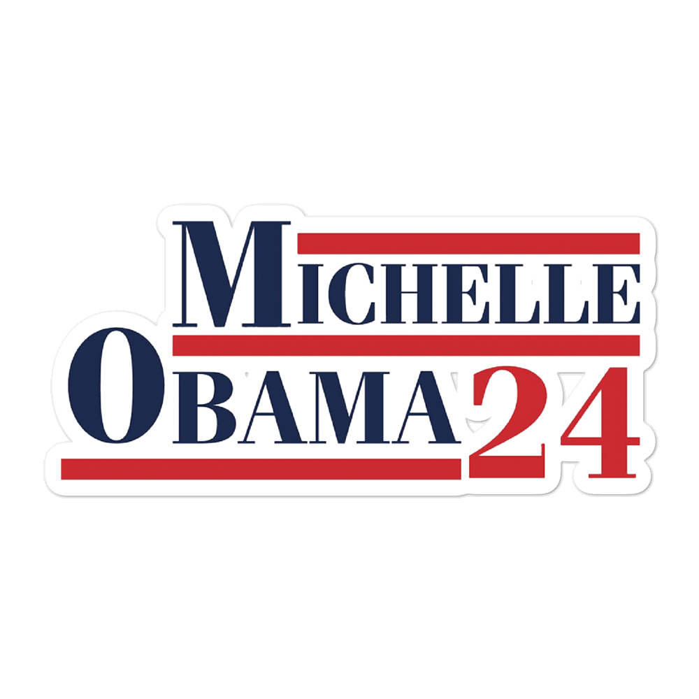 Michelle Obama 2025 Sticker Aggravated Youth