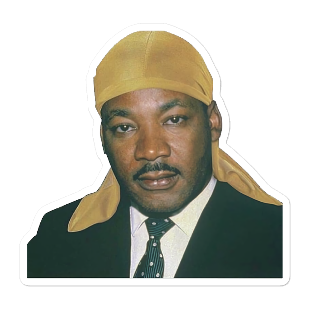 Durag MLK Sticker