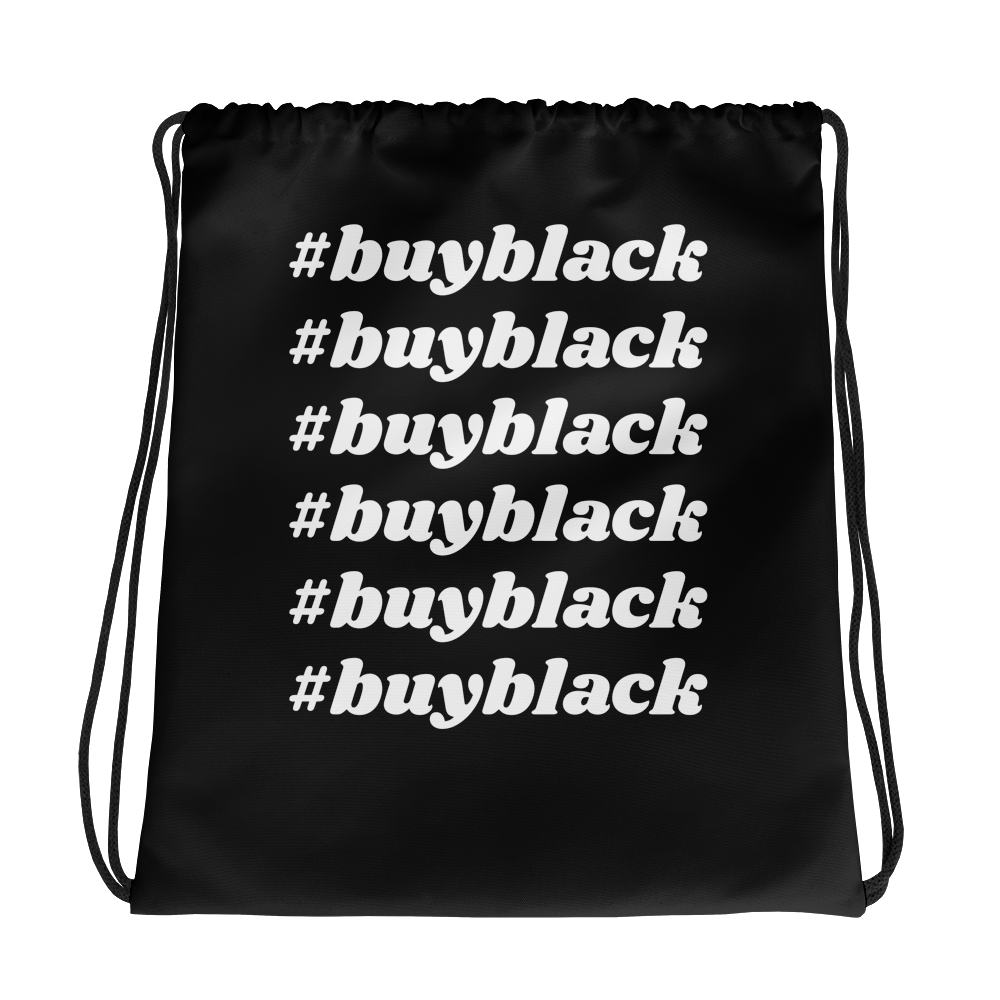 Buy Black Drawstring Backpack