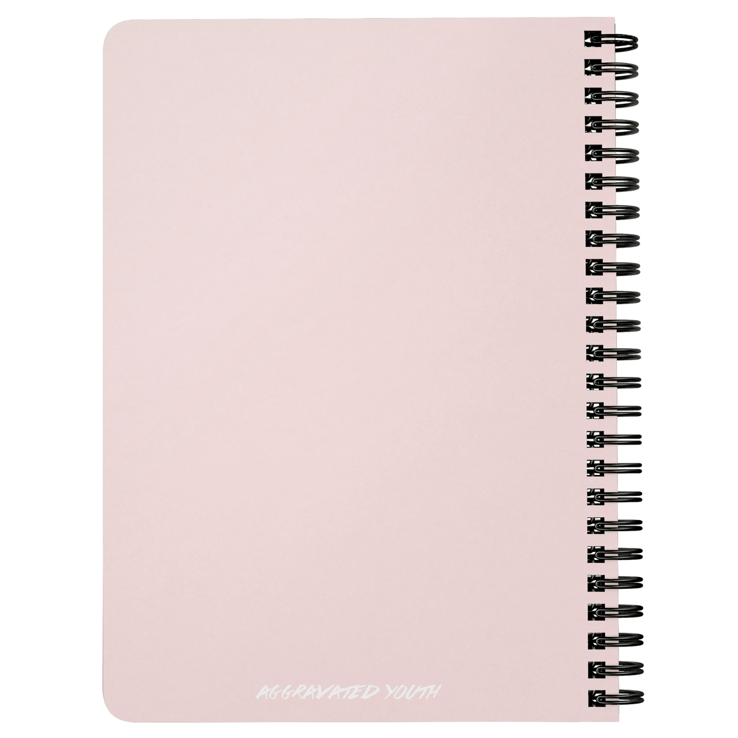 Durag MLK Spiral Notebook in Pink