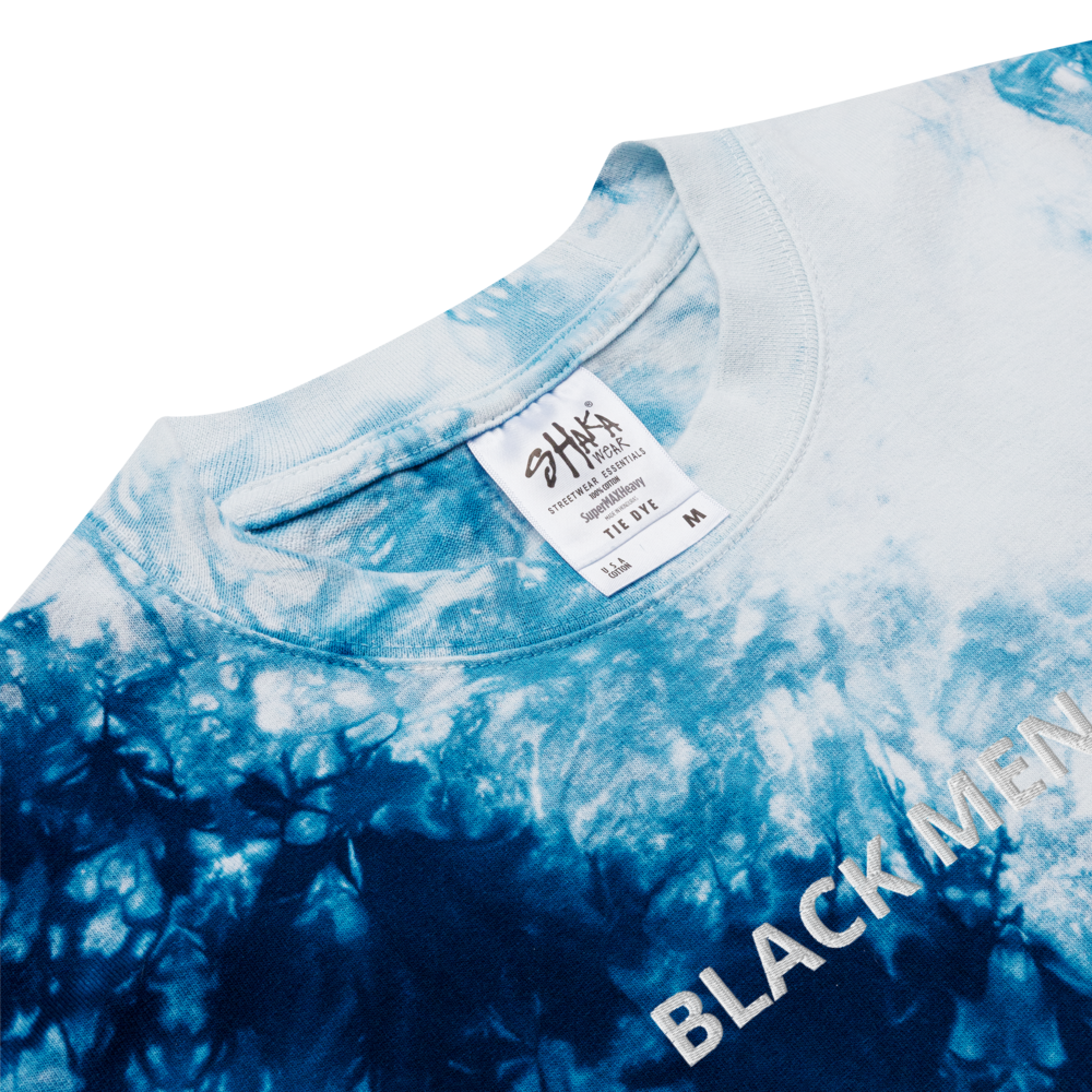 Black Men > Embroidered Oversized Tie Dye T-Shirt