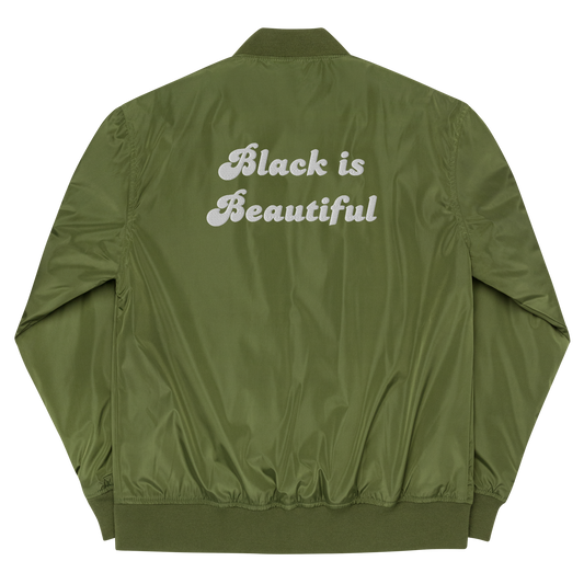 Black Is Beautiful Bomber Jacket