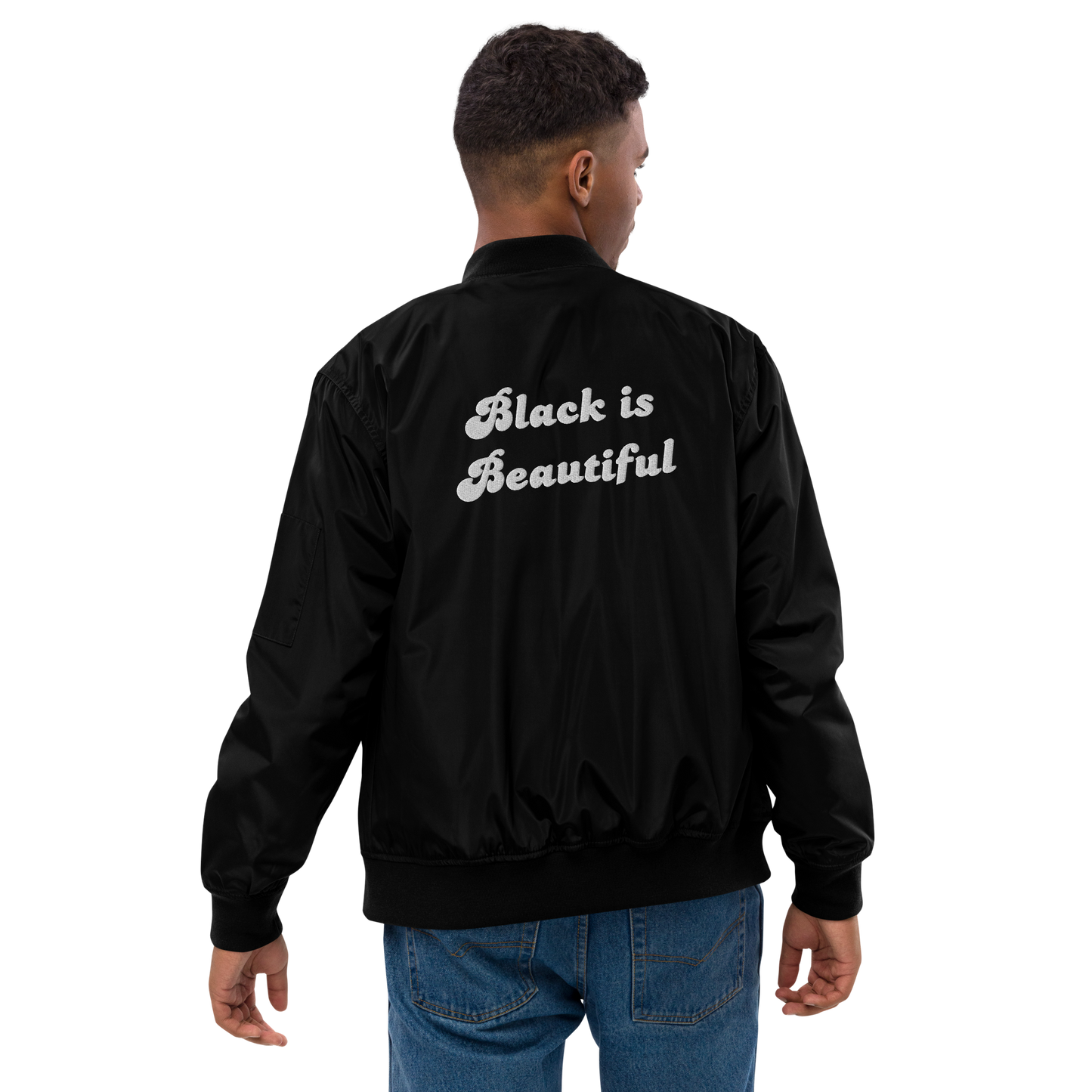 Black Is Beautiful Bomber Jacket