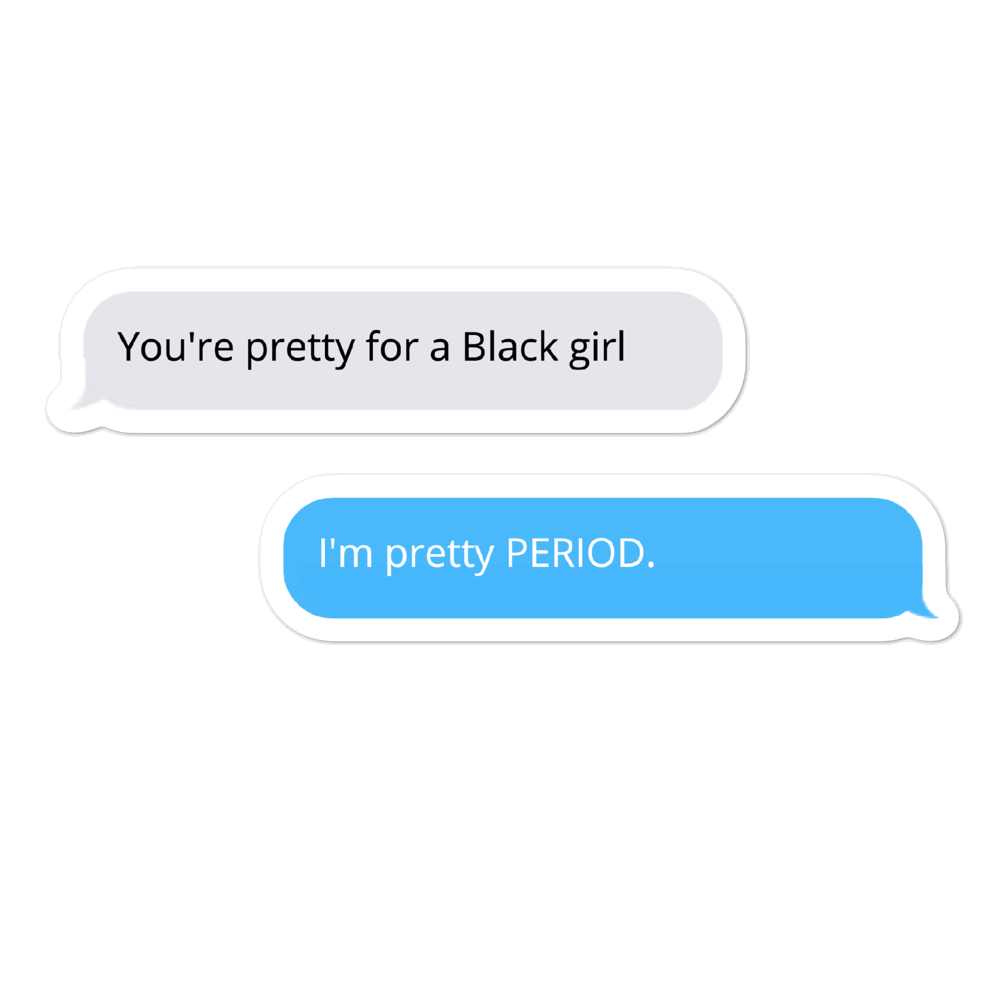 Pretty Period. Sticker