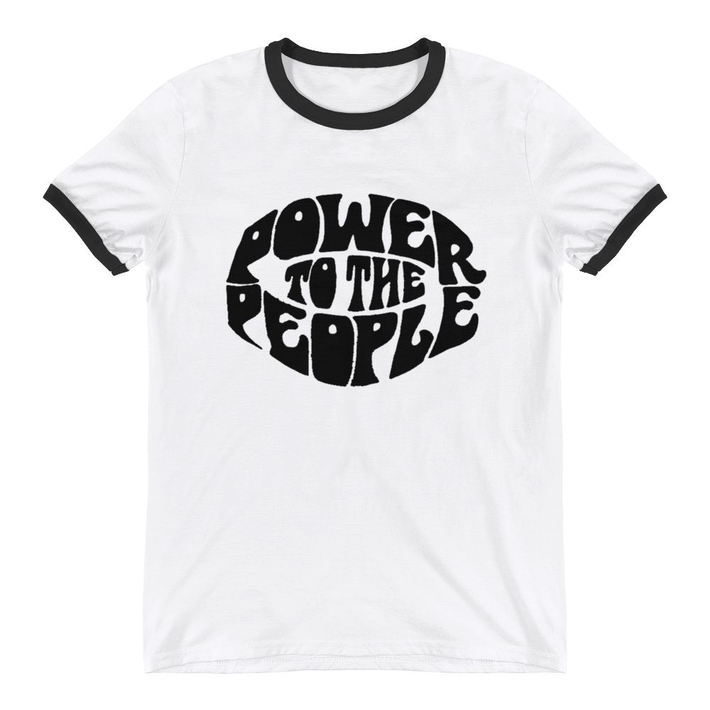 Power to the People Ringer T-Shirt