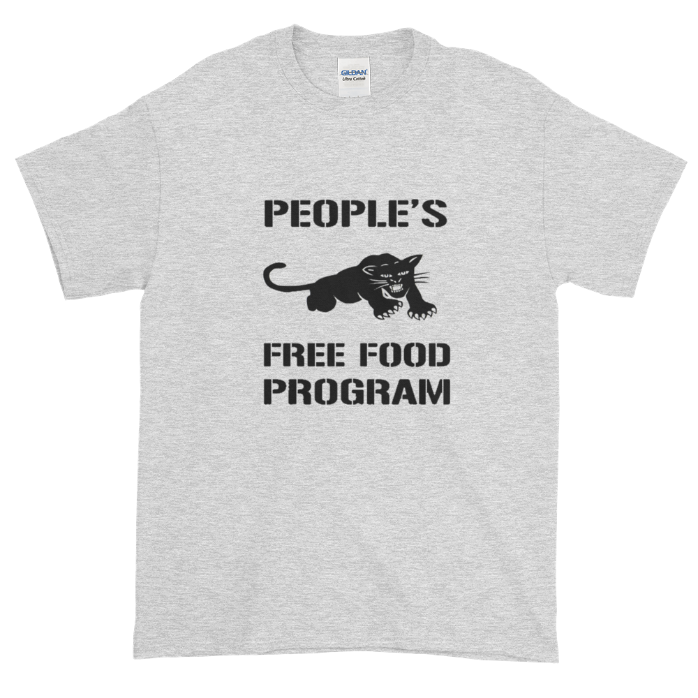 Black Panther Free Food Program Shirt