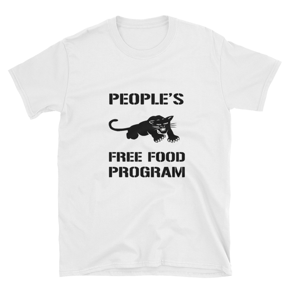 Black Panther Free Food Program Shirt