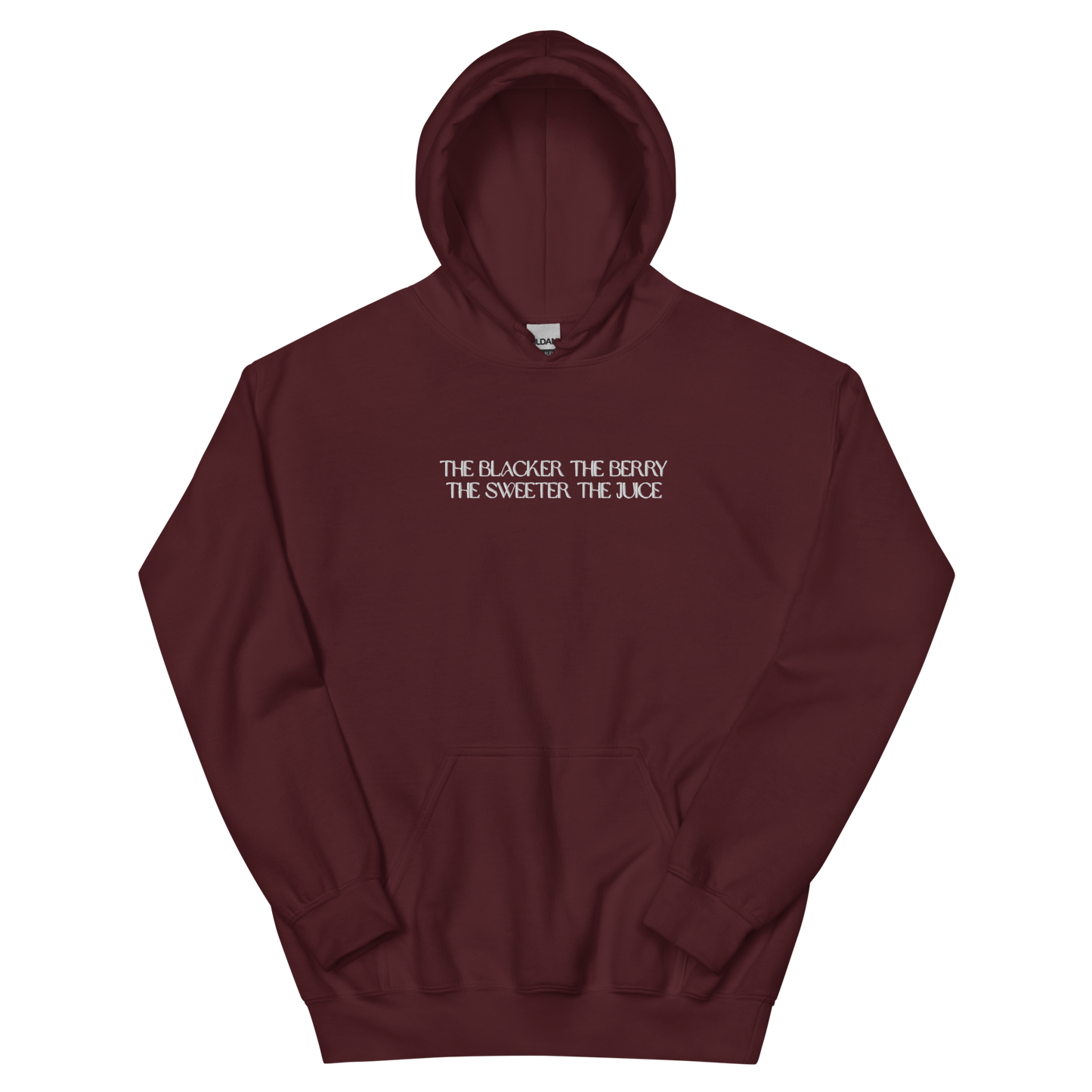 The Blacker the Berry... Embroidered Hoodie