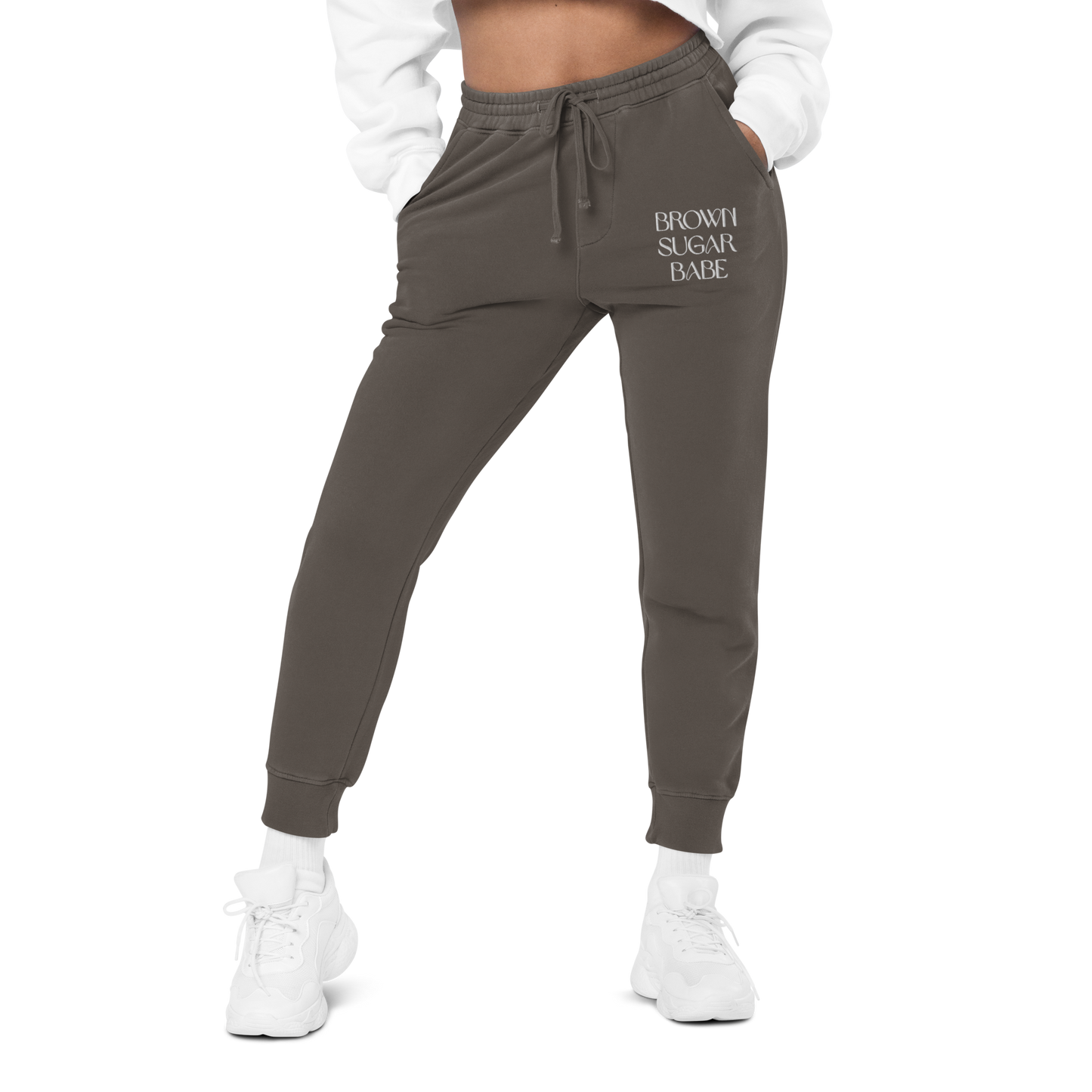 Brown Sugar Babe Pigment-Dyed Sweatpants