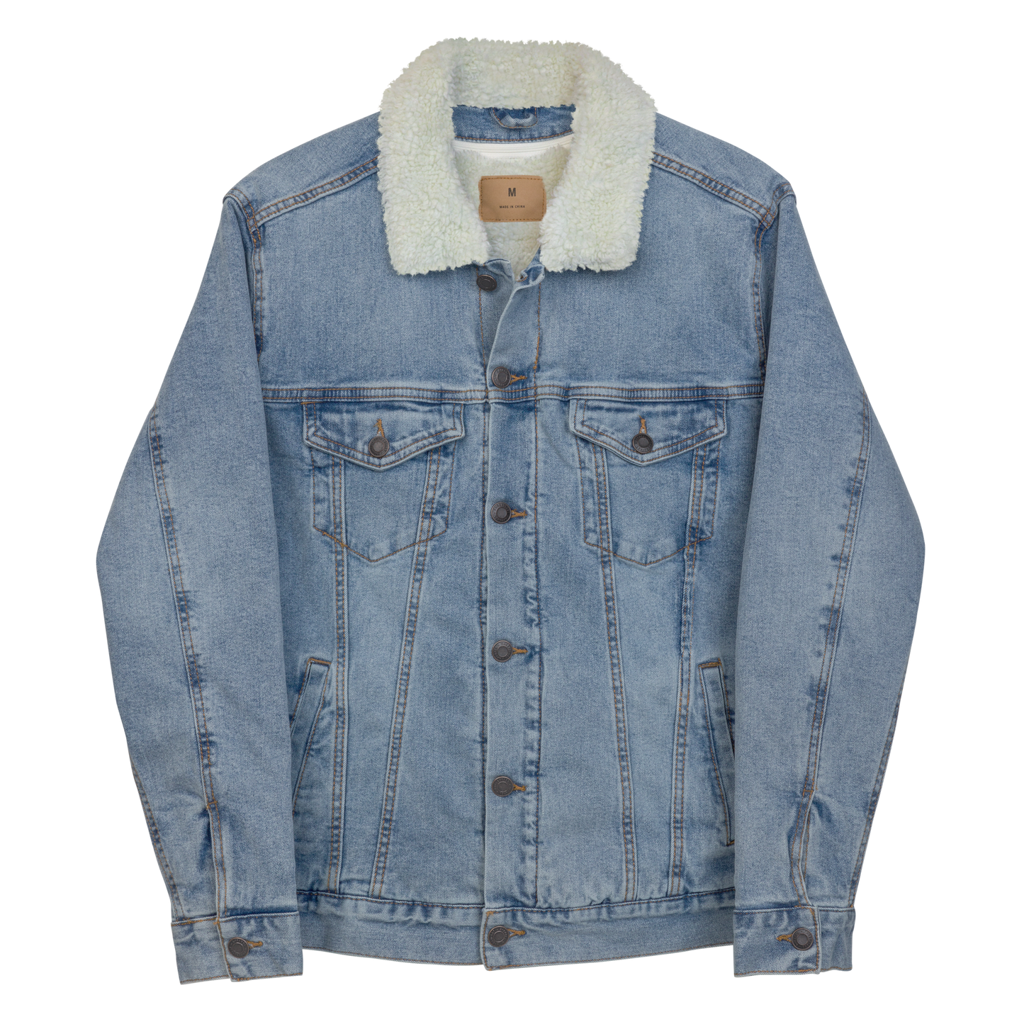 When You Think of Culture... Sherpa Denim Jacket