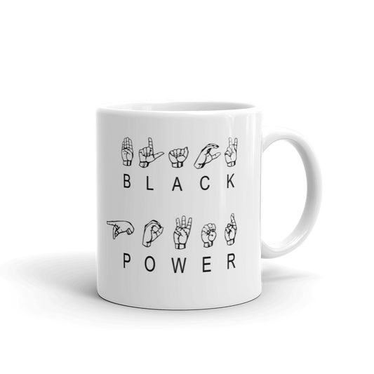 ASL Black Power Mug