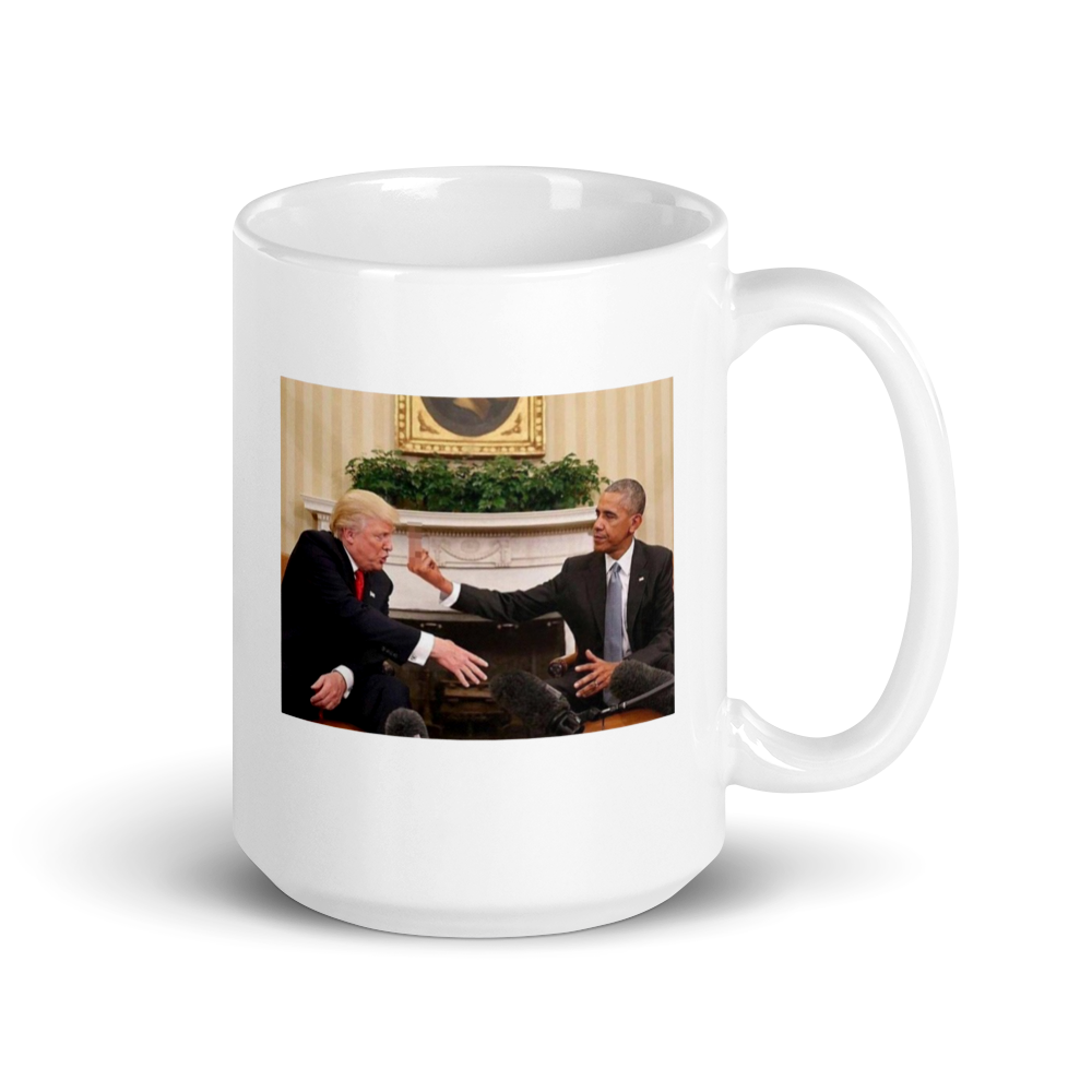 Trump vs. Obama Mug