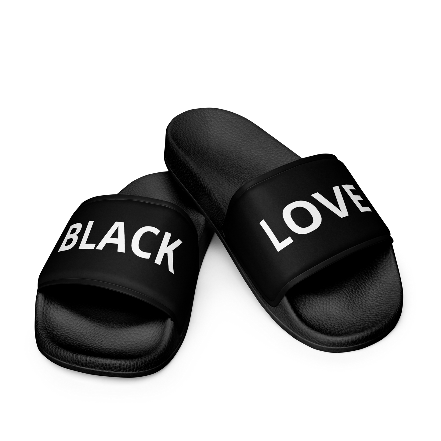 Black Love Women's Slide Sandals