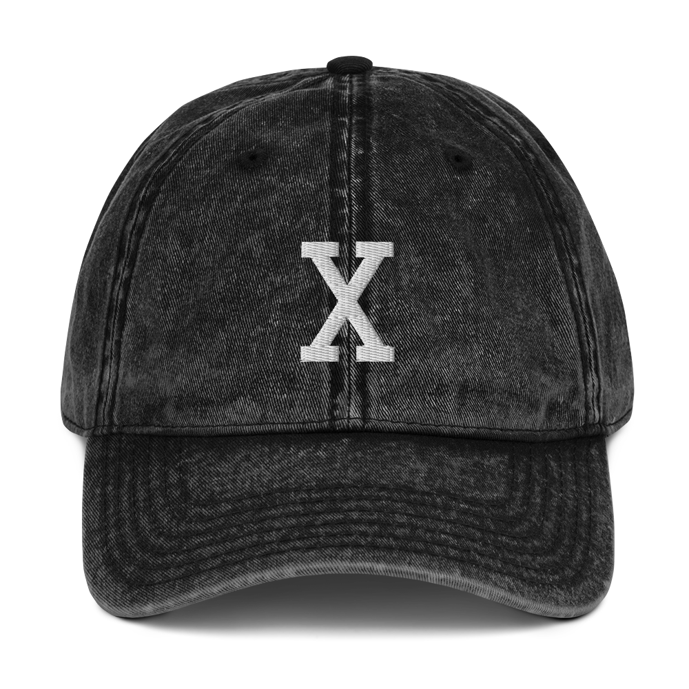 Classic Malcolm X Washed Vintage Dad Hat
