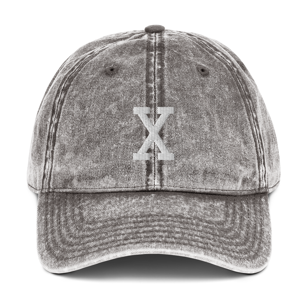 Classic Malcolm X Washed Vintage Dad Hat